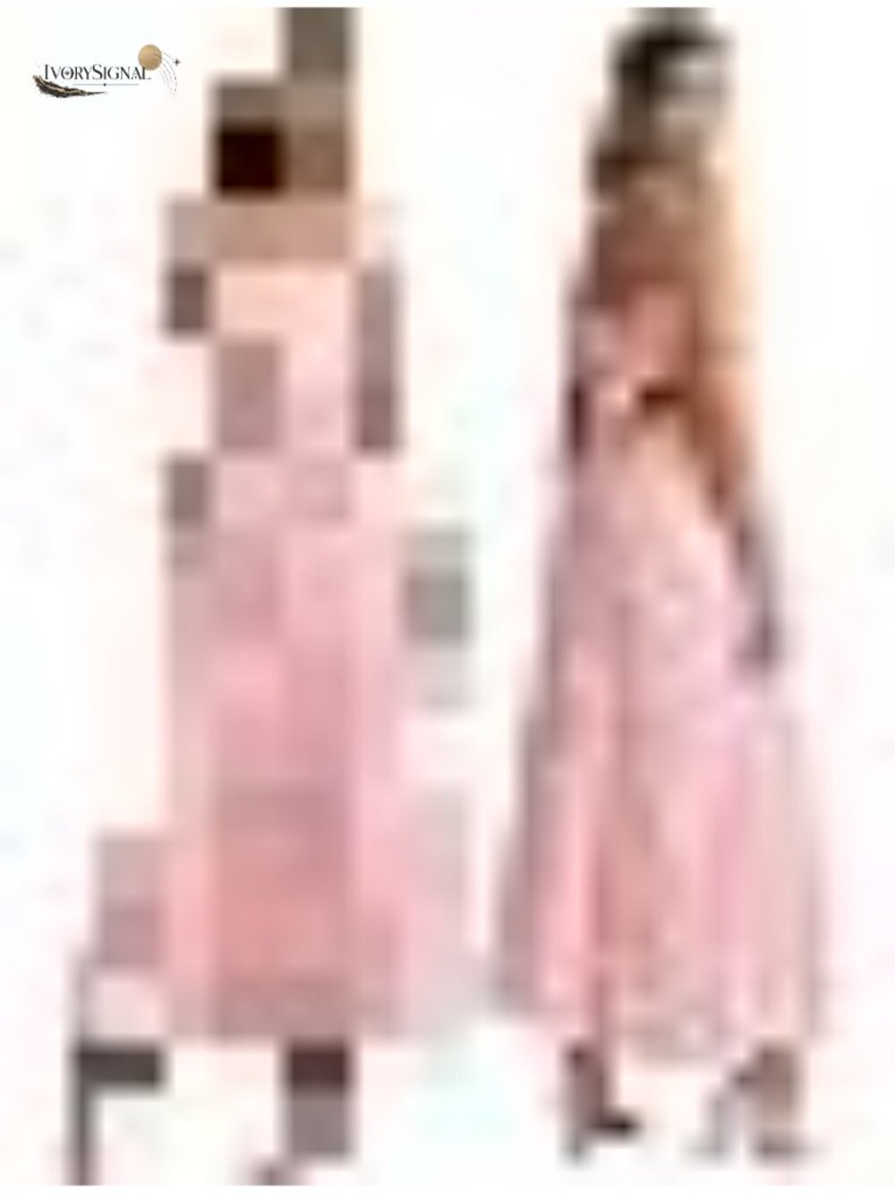 Women Floral Maxi Dress Boho Beach Sundress V-Neck Sleeveless A-Line